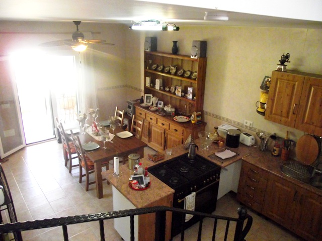 Kitchen and Diner at the Villa