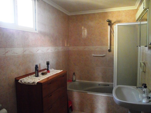 One of the Bathrooms in the Villa