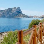 View to the Ifach de Calpe